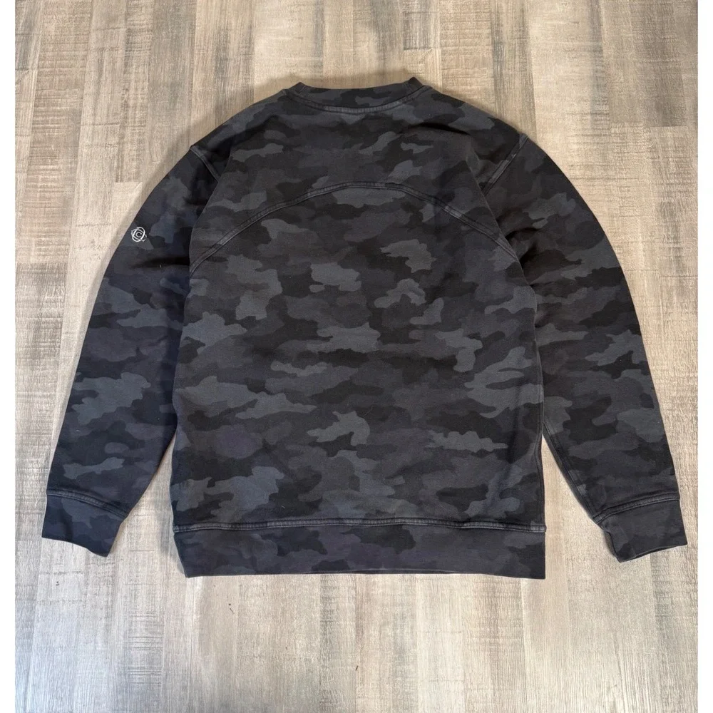 Lululemon City Sweat Crewneck Pullover Incognito Camo Womens Sweatshirt Medium